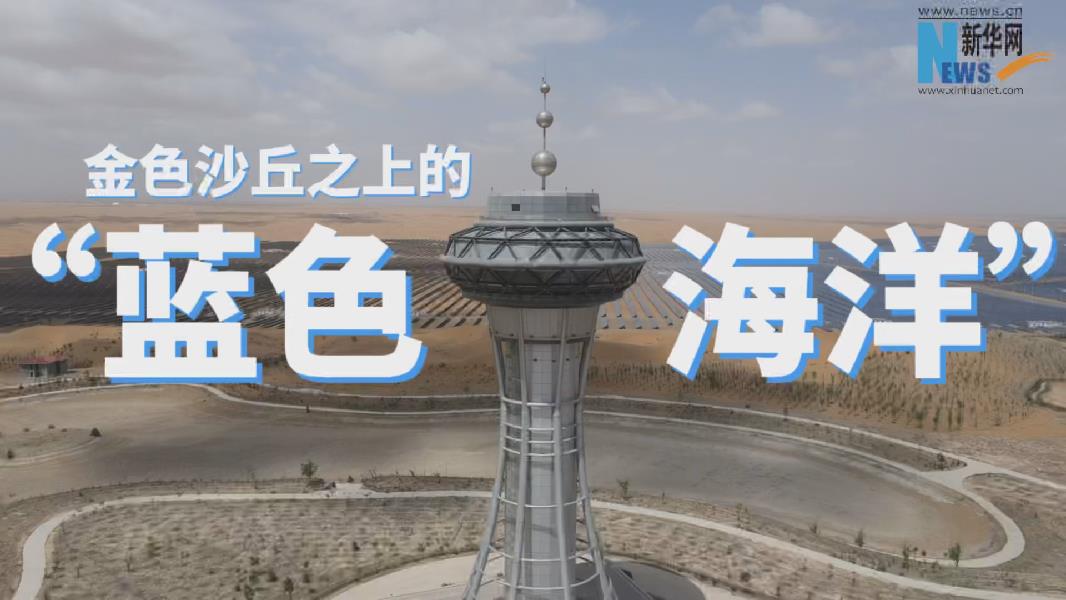 【点赞美丽新宁夏】金色沙丘上的&ldquo;蓝色海洋&rdquo;