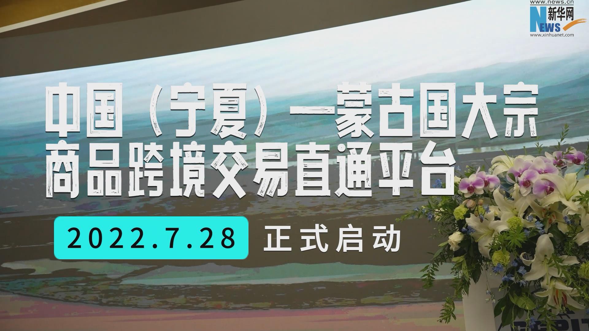 中国（宁夏）&mdash;蒙古国大宗商品跨境交易直通平台启动