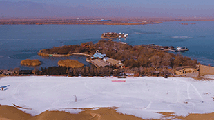 宁夏沙湖：送你一份冬日暖阳里的美丽景色