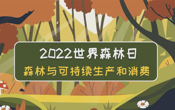 2022國際森林日|森林與可持續生産和消費