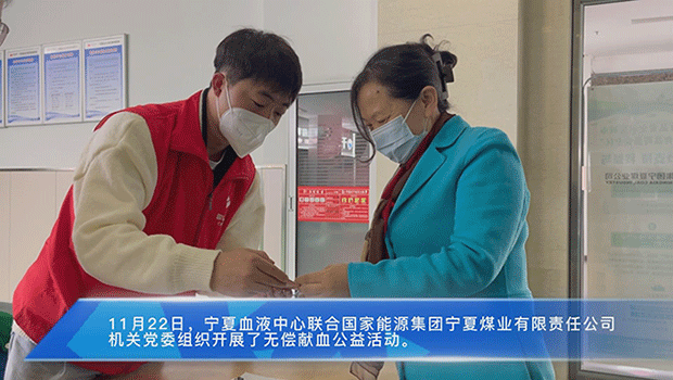 国能宁夏煤业公司组织开展无偿献血公益活动